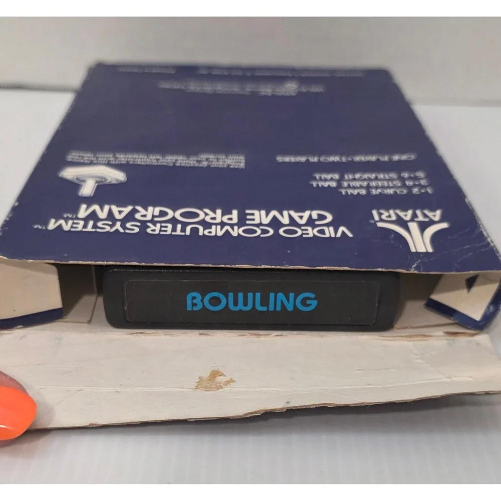 Atari 2600 Bowling CX2648‎ with Original Box Vintage